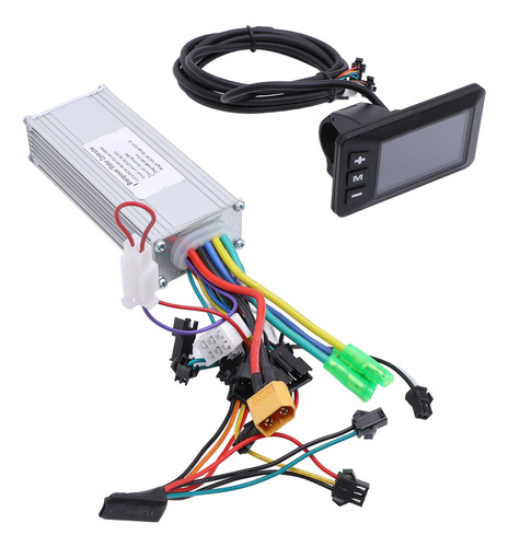 Kit De Controlador De Bicicleta Eléctrica 36v 48v 60v 500w 2
