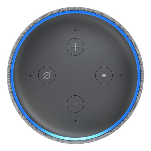 Imagen 4 de 4 de Amazon Echo Dot 3rd Gen con asistente virtual Alexa heather gray 110V/240V