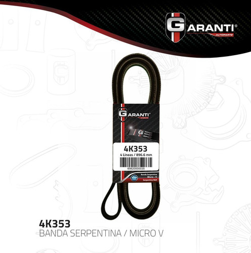 Banda V Para Subaru Forester 1998 - 2012 (garanti)