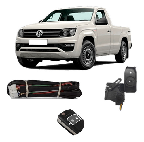 Imagem 1 de 4 de Kit Trava Caçamba Tragial Twca Amarok Acima 2010 Tampa Furo