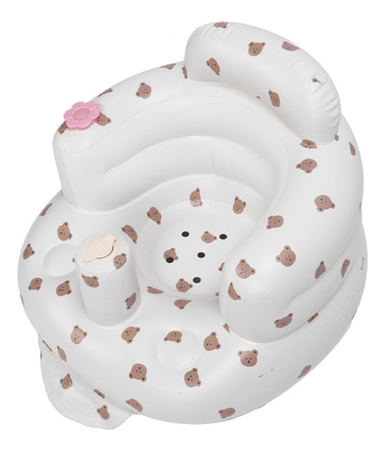 Sofá Inflable Con Respaldo Para Bebés, Pvc, Entrenamiento
