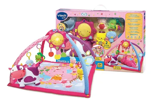 V tech Manta Y Gimnasio Cantarin 2 En 1 Rosa MercadoLibre