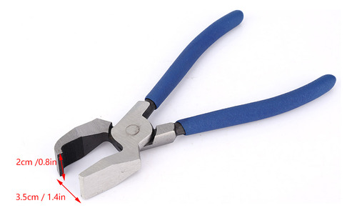 Alicates Para Cortar Vidrio, 8 Pulgadas, Acero Con Alto Cont