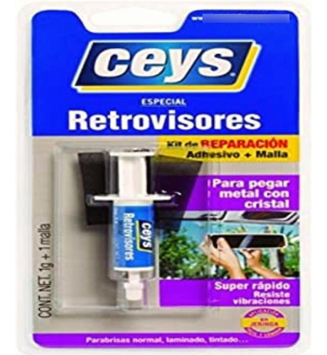 Ceys Adhesivo Especial Retrovisores, 1gr