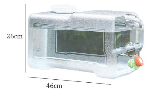 Contenedor De Agua, Jarra Transparente, Cubo De Agua 22l