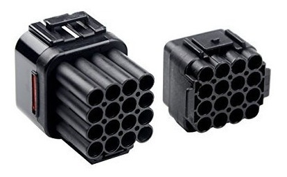 Wgcd 5 Kits 16 Pin Enchufe A Prueba De Agua Conector Eléctr