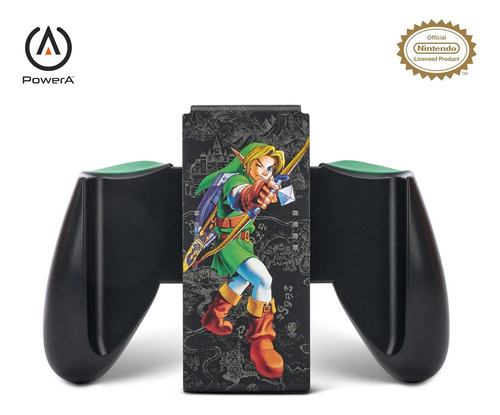 Powera Joy-con Comfort Grip For Nintendo Switch Hyrule Pro Negro