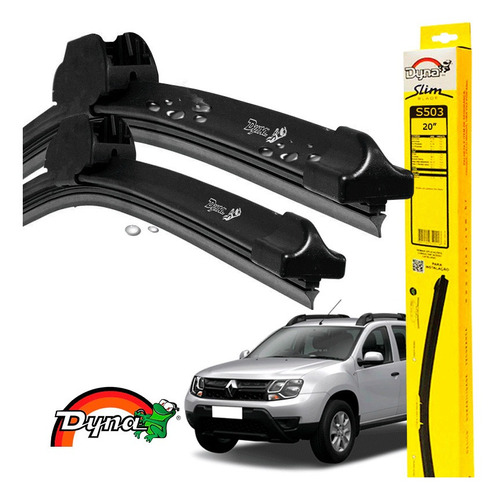 Limpador Parabrisas Renault Duster Oroch 2015 A 2021 Par