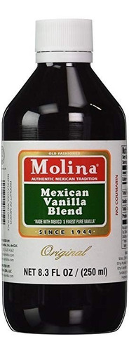 Molina Vainilla Mexicana-vainilla 250ml (2 Botellas)