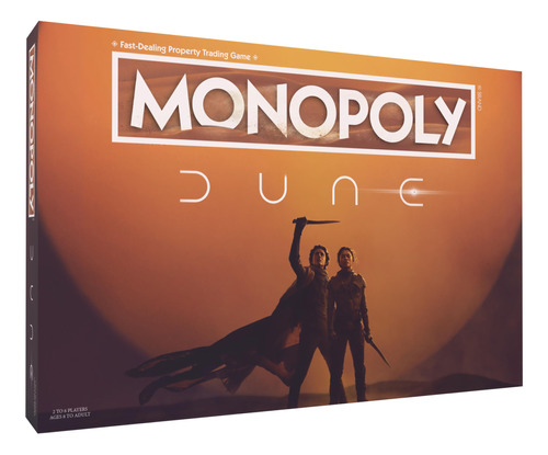 Juego De Mesa Usaopoly Monopoly: Dune Con Fichas Coleccionab