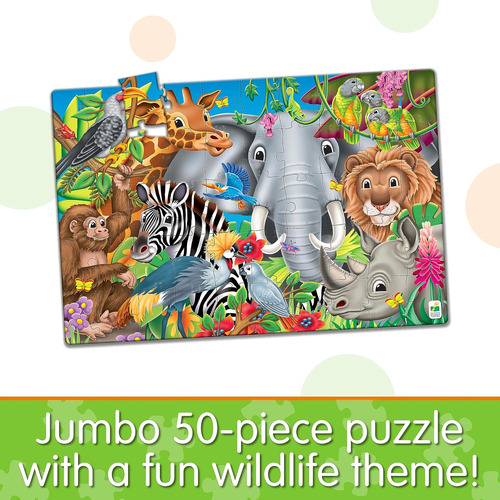 The Learning Journey: Jumbo Floor Puzzles - Animals Of Th...