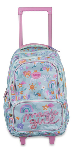 Mochila Con Ruedas Stars Magic Girl 30 L Talbot