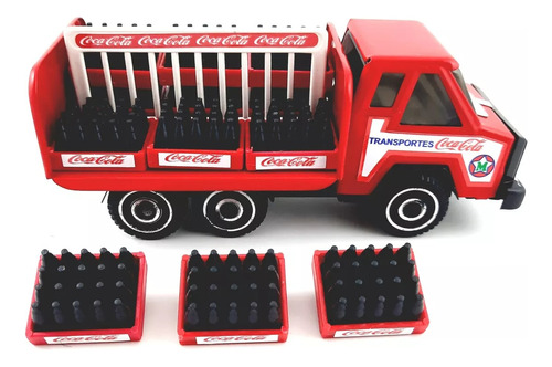 Camion Transporte Gaseosas 17,5 Cm Metal Devoto Hobbies