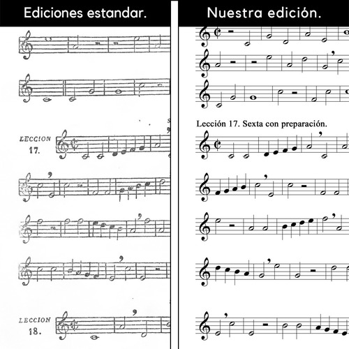 Método Completo Solfeo 1a Parte Hilarión Eslava Reescrito