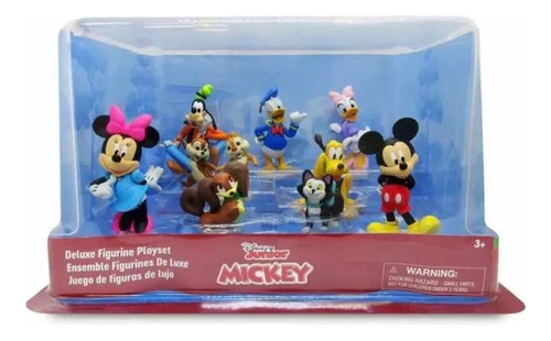 Mickey Mouse Play Set Deluxe 9pzas Disney Store 