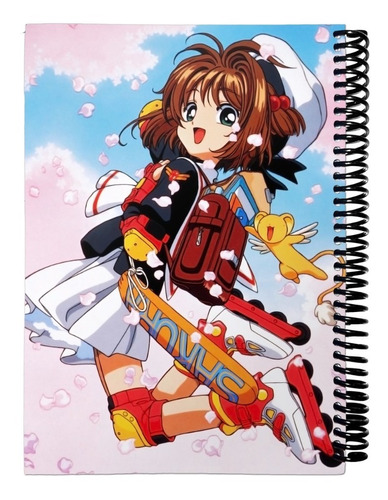 Cuaderno Libreta Anotador A5 - Sakura Card Captor