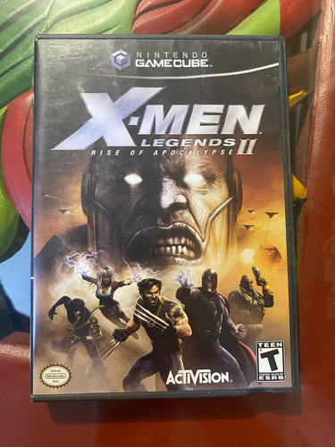 X-men Legends Rise Of Apocalypse 2 Gamecube Game Cube X Men