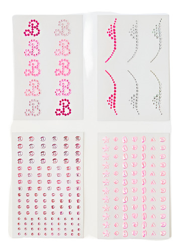 Zara Barbie Stickers Joya Mattel Pack Con 4 Diseños
