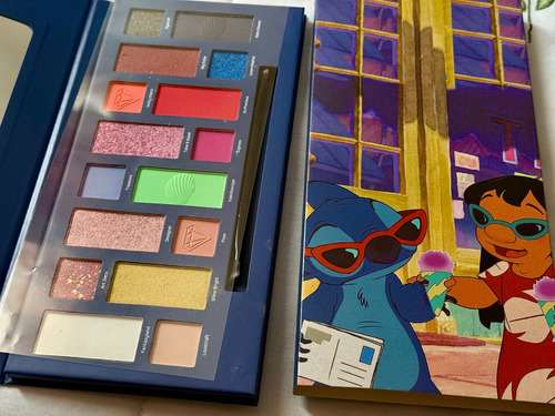 Lilo Y Stitch Paleta De Maquillaje Azul