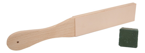 Tabla De Afilar De Madera Para Pulir Cuero, Correa Doble