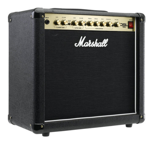 Amplificador Marshall Dsl-15c Valvular 15w  Guitarra 
