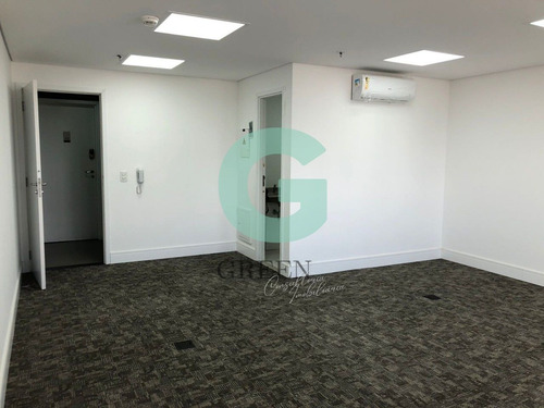 Imagem 4 de 15 de Sala Comercial Na Praça São Paulo, 40 M², 2 Vagas, 1 Banheiro - Chácara Santo Antonio - Gc3347