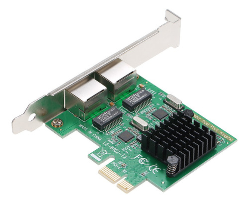 Placa De Servidor De Rede 2 Portas Gigabit 1000m Pci-e
