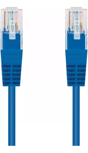 Cable De Red Patch Cord 2m Azul Cat6
