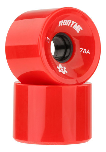4 Ruedas De Skate Ronyme 78a De Repuesto Para Longboard De