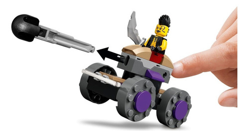 Juguete de ensamblaje electromecánico Jay Lego Ninjago Número de piezas 106
