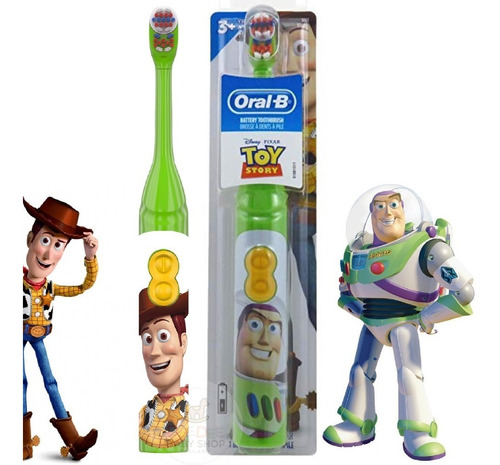 Cepillo De Dientes Electrico Niños Oral B Disney Toy Story