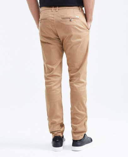 Pantalón Straight Fit Chevignon 639f000 Cafe Biscu
