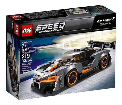 Set Juguete De Construcción Lego Speed Mclaren Senna 75892