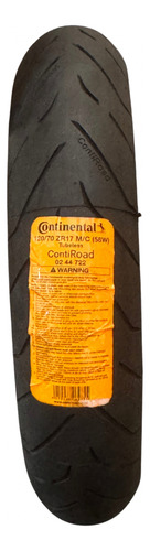 Llanta Continental 120/70 Zr-17 Contiroad 58w F Tl