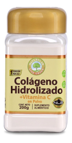 Colágeno Hidrolizado En Polvo 200gr + Vitamina C - Naturelab Sin sabor