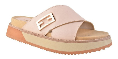 Zuecos Sandalias Ojotas De Mujer De Cuero Melk - Ferraro