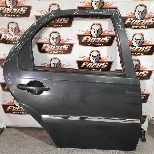 Puerta Trasera Derecha Fiat Siena Doble Moldura C/detalle