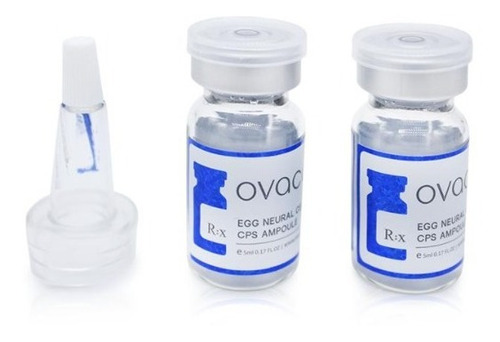 Ovaco 2 Viales De Células Madre Para Crecimiento Y Alopecia