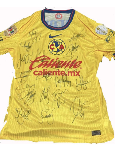 Jersey De Utileria Firmada Club América Original