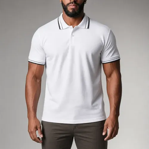 Camisa Gola Polo Masculina Pique Premium Algodão Confortável
