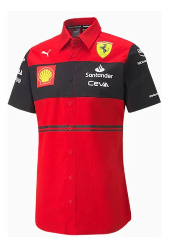 Camisa Scuderia Ferrari Team Puma Original  Caballero