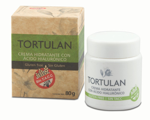 Crema Hidratante con Ácido Hialurónico Tortulan día para todo tipo de piel de 80g
