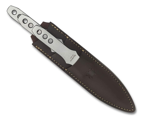 Spyderco Tk01sm - Juego De 3 Cuchillos De Acero Inoxidable Y