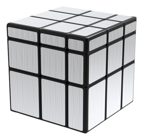Js Puzle En Forma De Cubo Con Espejo De 3 X 3, Giro Suave,