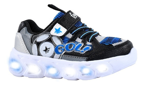 Zapatillas Futbol Gol Luces Footy Multiluces Mundo Manias