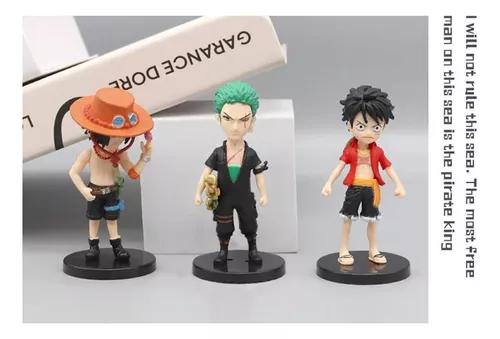 Action Figures One Piece 6 Personagens Excelente qualidade!