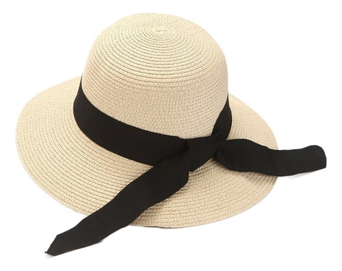Sombrero Mujer Sombrero De Paja Verano Sombra Plegable