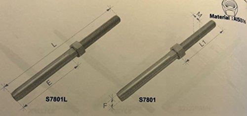 Us Stainless 2 Pieces Steel 316 Swage Stud