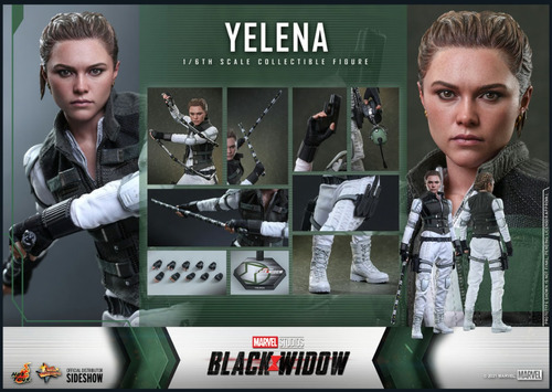 Imagen 2 de 2 de Hot Toys Yelena De Black Widow 1/6 Coleccionable Nuevo Fpx