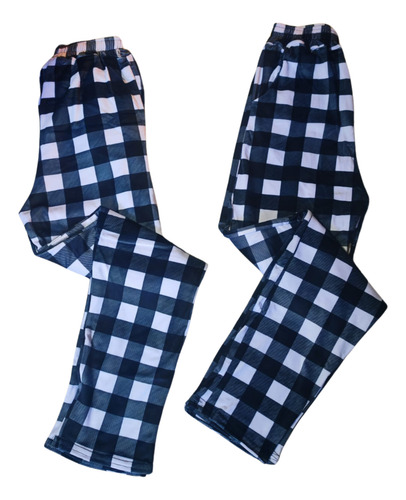Set Pijama Pareja 2 Playeras Y 2 Pantalones Con Bolsasunital
